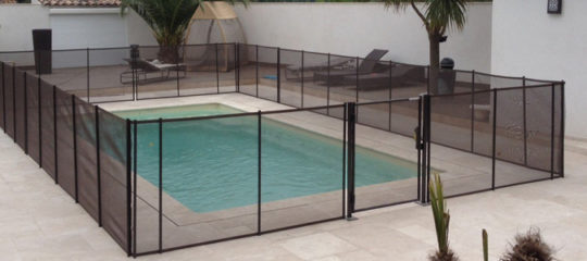 Barrière de piscines démontables