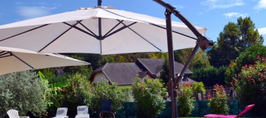 parasol déporté